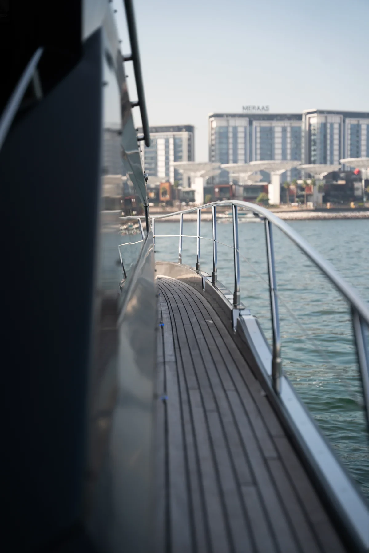 Outdoor space aboard Morrigan