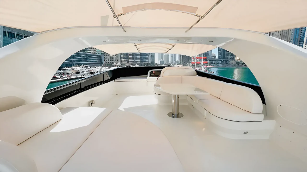 Outdoor space aboard Xclusive 16