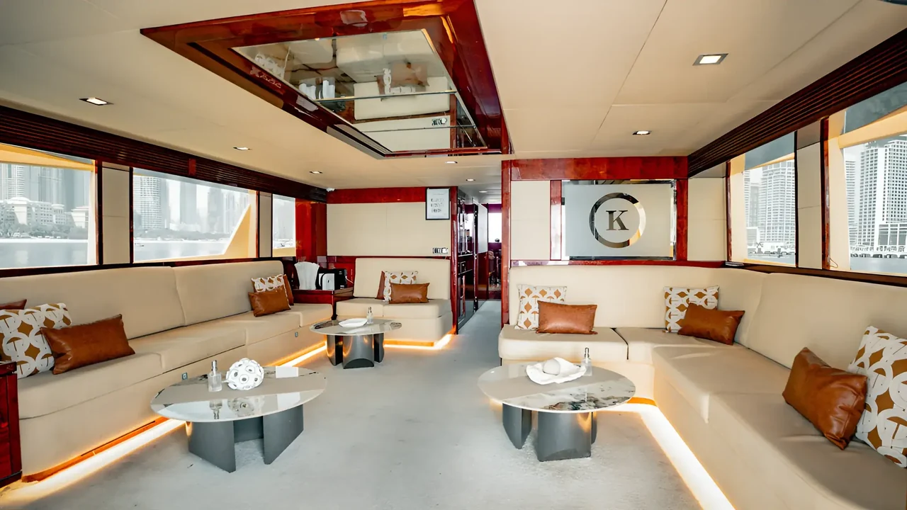 Interior aboard Xclusive 2