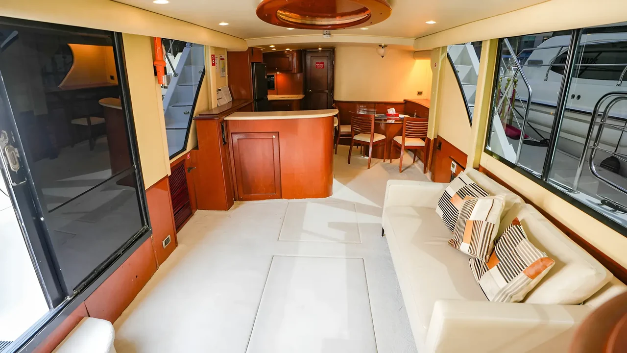 Interior aboard Xclusive 23