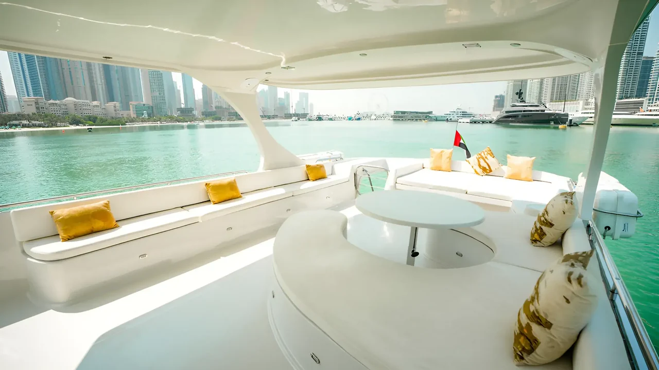 Interior aboard Xclusive 24
