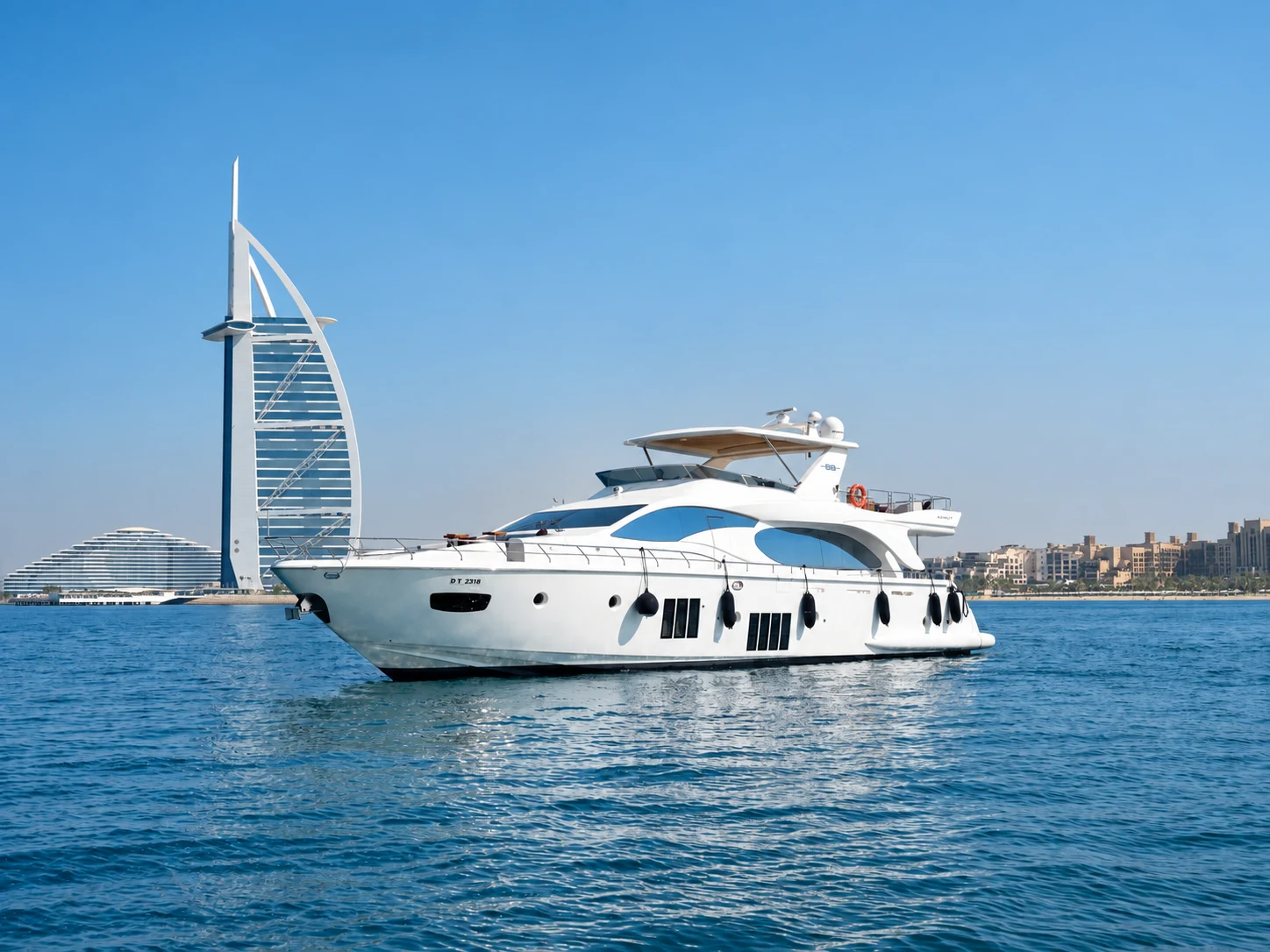 Exterior view of Azimut 88