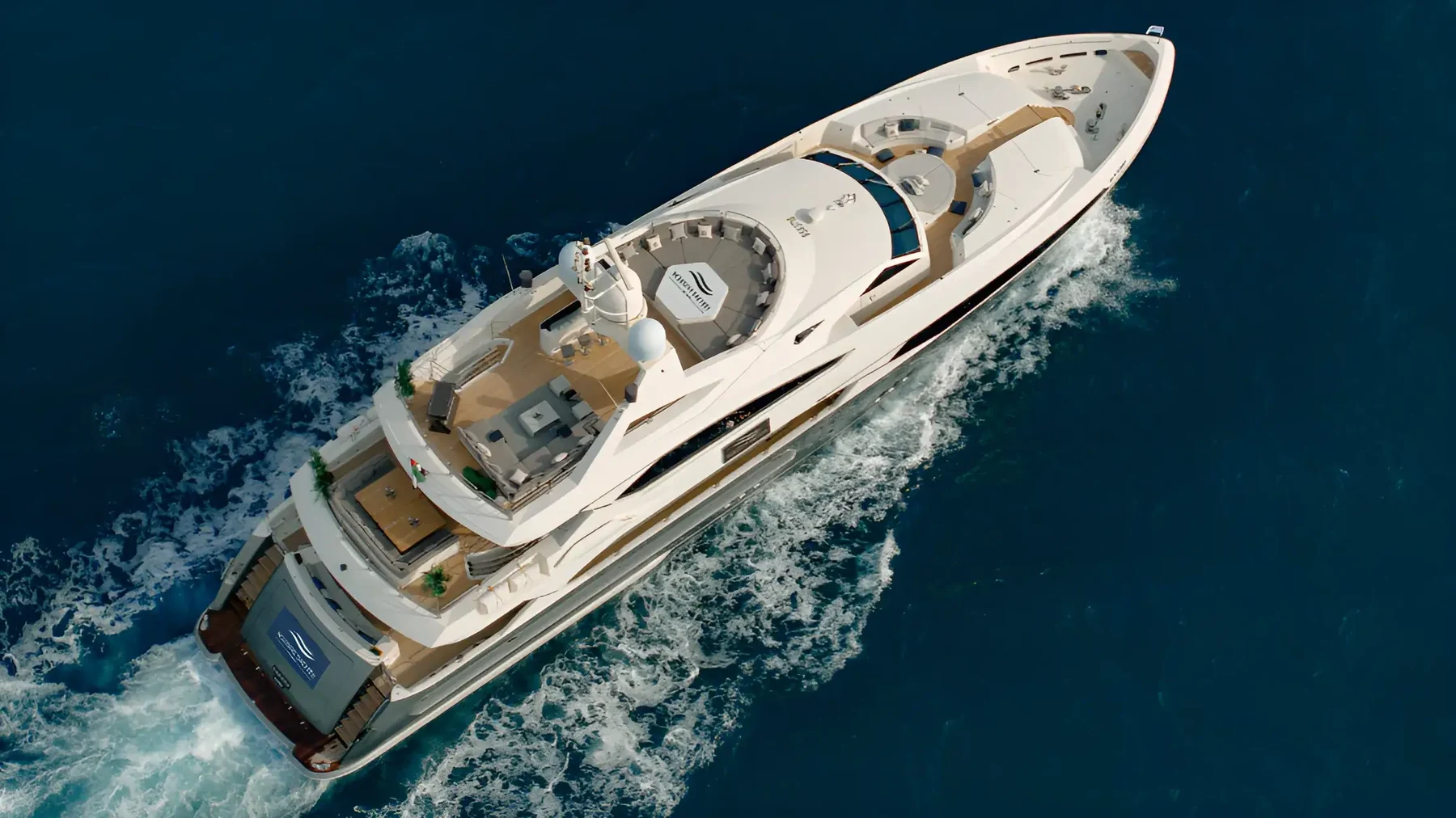 Aerial deck view of Encore