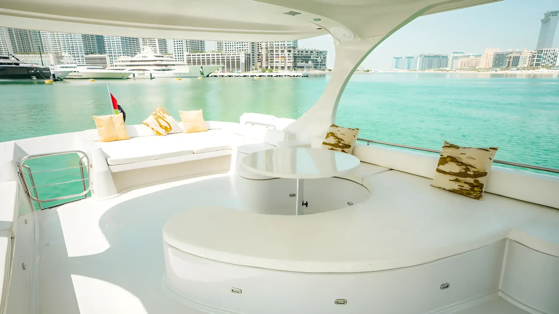 Upper deck seating of Xclusive 24